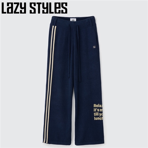 Lazy Styles レイジースタイルズ ブークレパンツ Lサイズ(Navy): 通常