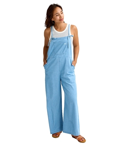 BILLABONG ビラボン ウィメンズ WOVEN SALOPETTE ロングパンツ(BLC