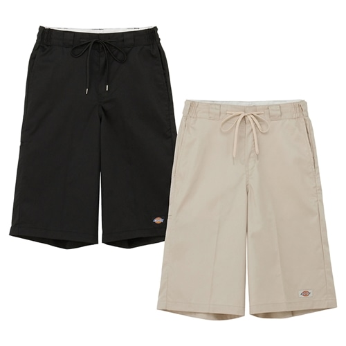 Dickies ディッキーズ タックツイルハーフパンツ(ブラック): 通常