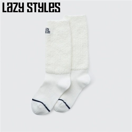 Lazy Styles レイジースタイルズ ルーズソックス White/Navy(23