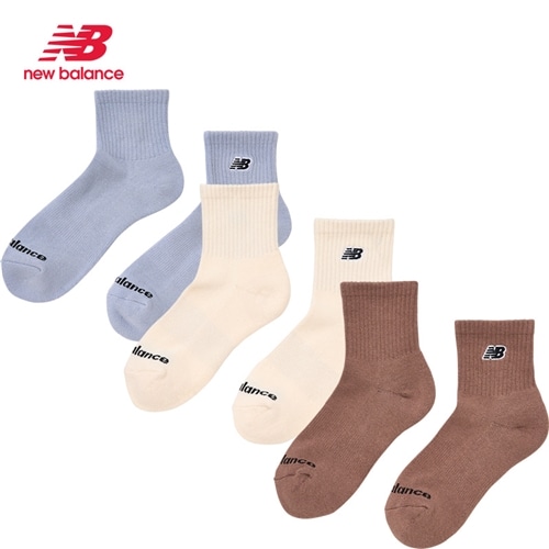 New Balance ニューバランス ワンポイントロゴソックス 3足セット(規格