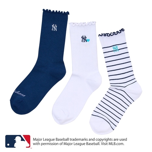 MLB メロウソックス ロサンゼルス・ドジャース 3足セット(ロサンゼルス