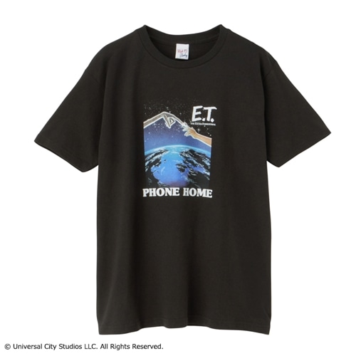 E.T. Glow Movie Juniors Black T-shirt|TV Store Online
