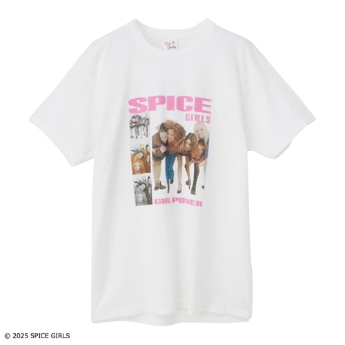 完売品 ZARA SPICE GIRLS プリントTシャツ 2025年 WASHED-EFFECT PRINT T-SHIRT ©SPICE GIRLS - Grey | ZARA Japan