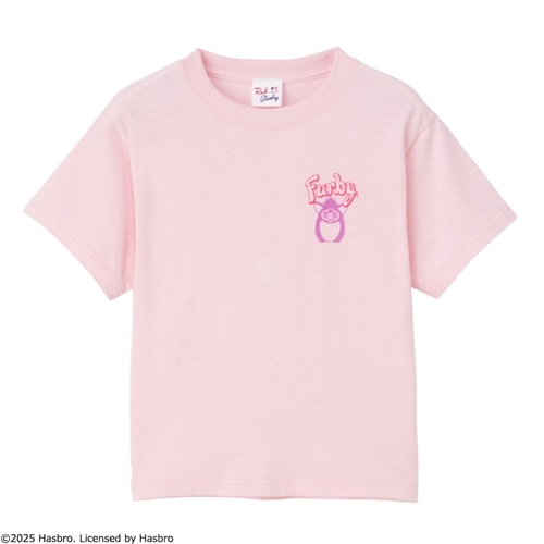 Furby / ファービー / ショート丈Tシャツ ピンク