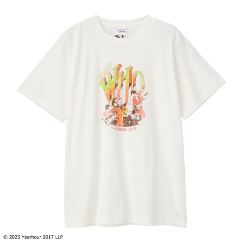 THE WHO / ザ・フー / Tシャツ オフホワイト