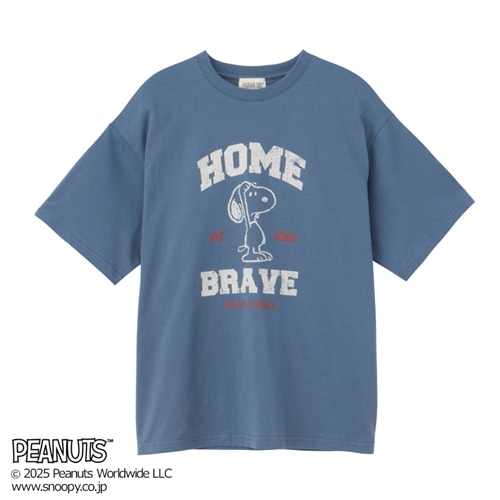 スヌーピー PEANUTS Tシャツ HOME BRAVE