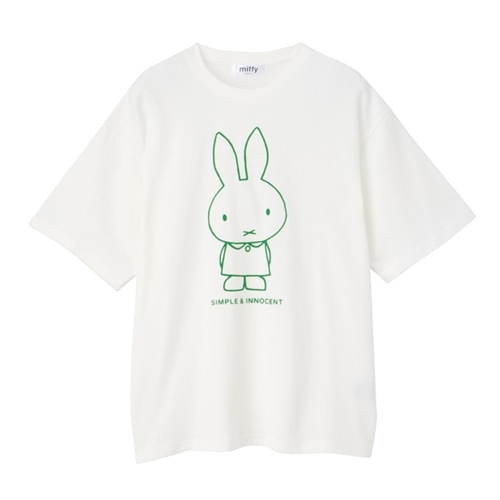 ミッフィー Miffy ビッグTシャツ ホワイト