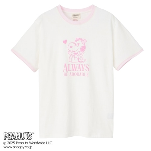 スヌーピー PEANUTS Tシャツ ベル ホワイト