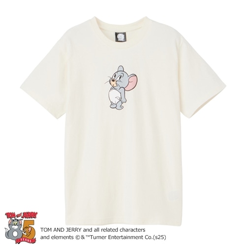 TOM and JERRY トムとジェリー Tシャツ タフィー バニラホワイト
