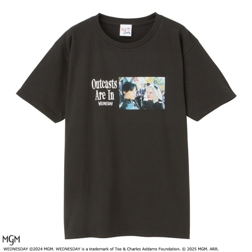 WEDNESDAY / ウェンズデー / Tシャツ スミクロ(スミクロ): 通常