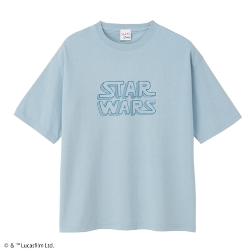 STAR WARS / スター・ウォーズ / Tシャツ BIG Tシャツ ブルー