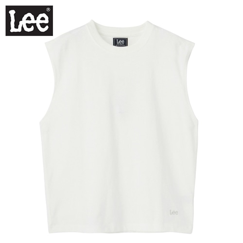 Lee ノースリーブ Tシャツ(ホワイト): 通常| プラザオンラインストア