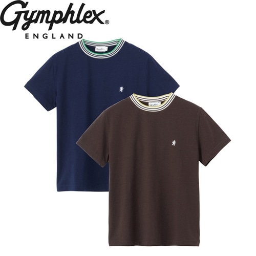 Gymphlex ジムフレックス ニットラインTシャツ(ネイビー): 通常