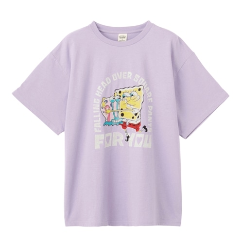 SpongeBob SquarePants スポンジ・ボブ Tシャツ パープル