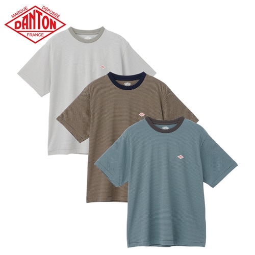 ダントン　２枚組　ボーダーTシャツ 楽天市場】ダントン ボーダー tシャツの通販
