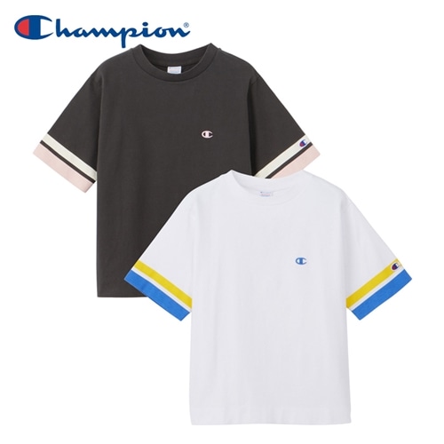 Champion チャンピオン ショートスリーブTシャツ(ブラック