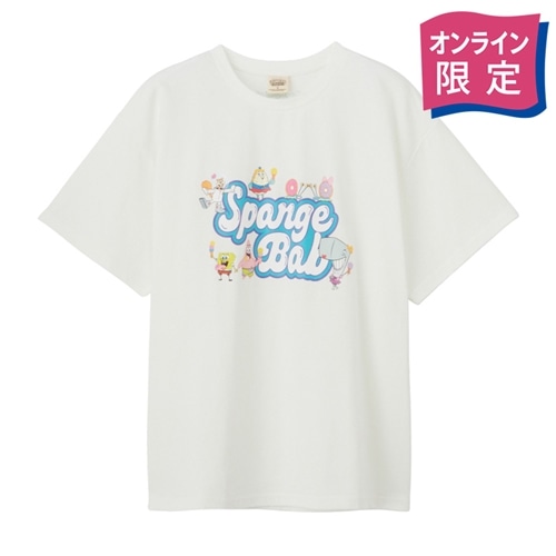 【オンライン限定】SpongeBob SquarePants スポンジ・ボブ 集合Tシャツ