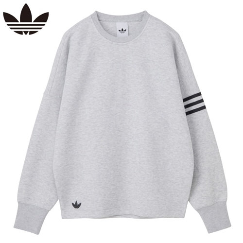 [ADIDAS] スウェット オーバーサイズ クルーネック インディゴ adidas（アディダス）の「アディカラー オーバーサイズ クルー