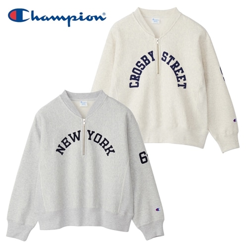 新品 PLAZAで購入 チャンピオン バルーン袖 トレーナー Champion チャンピオン ハートロゴ ロングスリーブラグラン