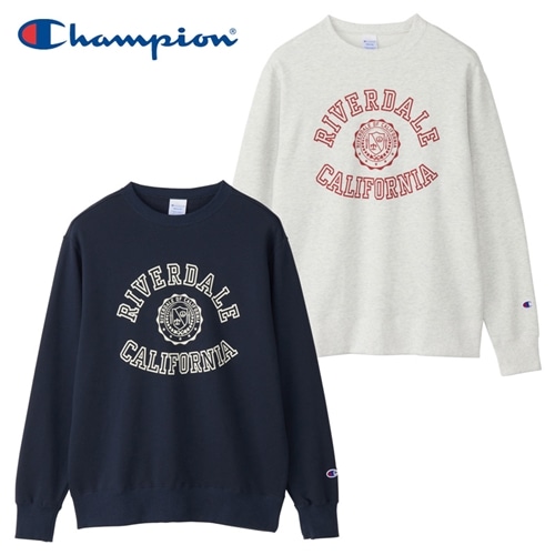 Champion チャンピオン クルーネックスウェット(ネイビー): 通常