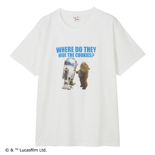 STAR WARS / スター・ウォーズ  / Tシャツ / イウォーク ホワイト (ワイド)