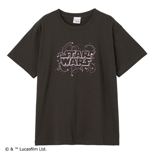 STAR WARS / スター・ウォーズ / Tシャツ ロゴ スミクロ (ベーシック)