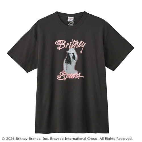 Britney Spears / ブリトニー・スピアーズ Tシャツ スミクロ (ワイド