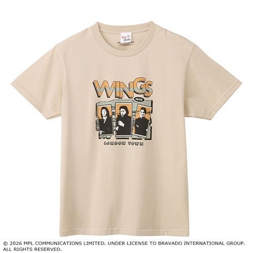 ideaswam tシャツ　貴重　ベージュ WINGS / ウイングス Tシャツ ベージュ（ベーシック）(規格なし): 通常