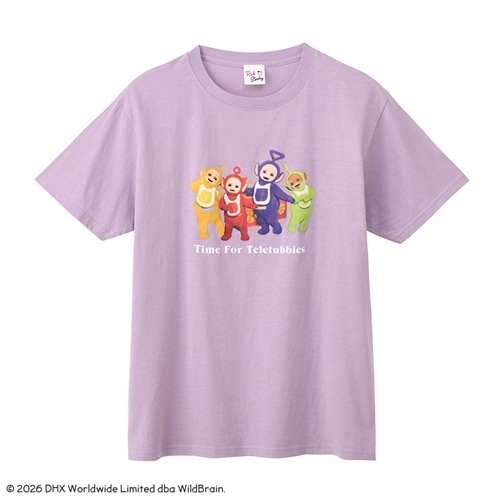 Teletubbies テレタビーズ / Tシャツ パープル（ワイド）(規格なし