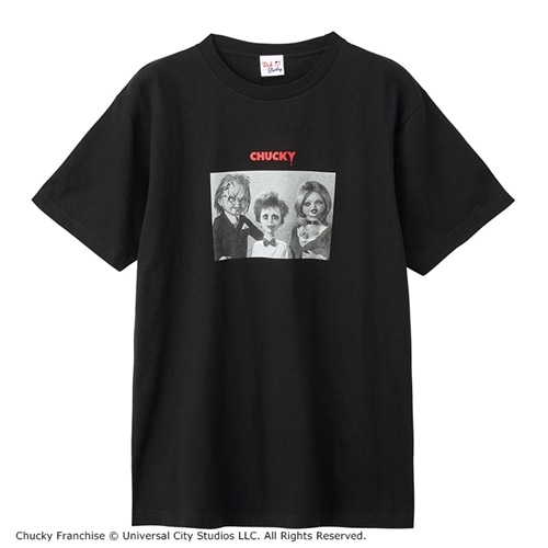 CHUCKY / チャッキー / Tシャツ ブラック（ワイド）(ブラック): 通常