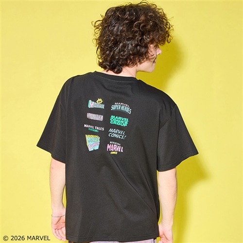 Disney（ディズニー）MARVEL マーベル / スパイダーマン / Tシャツ ブラック（ビッグ）