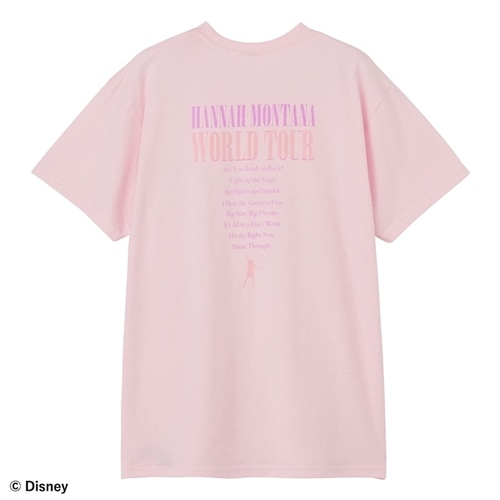 Disney / シークレット・アイドル ハンナ・モンタナ / Tシャツ ピンク