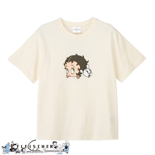 Betty Boop(TM) / ベティー ブープ(TM) Tシャツ バニラホワイト