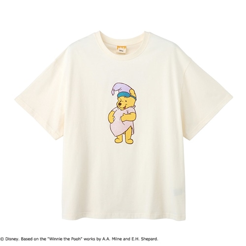 Disney（ディズニー）/ プーさん / Tシャツ バニラホワイト
