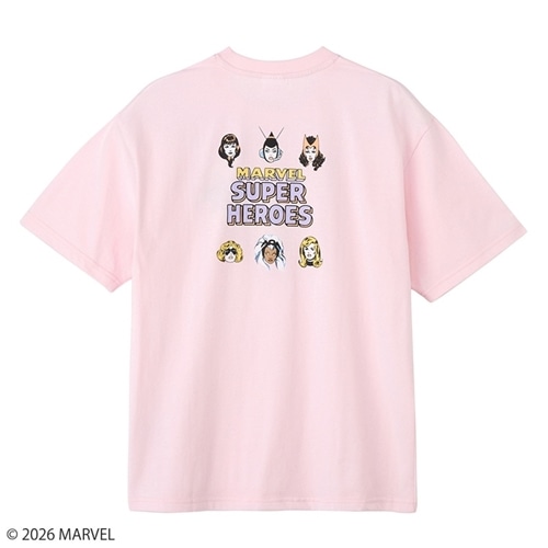 Disney（ディズニー）MARVEL マーベル / Tシャツ ピンク（ベーシック）
