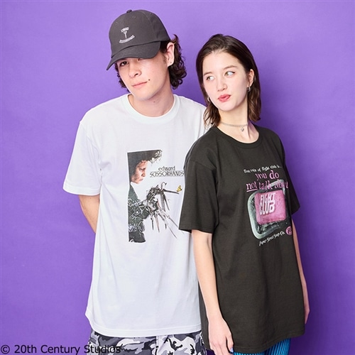 Edward Scissorhands シザーハンズ / Tシャツ ホワイト（ワイド）