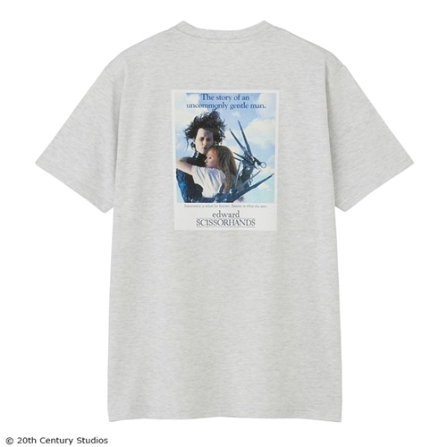Edward Scissorhands シザーハンズ / Tシャツ アッシュ（ワイド）