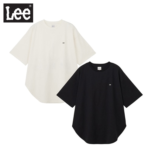 Lee リー ラウンドヘムTシャツ(ホワイト): 通常| プラザオンラインストア