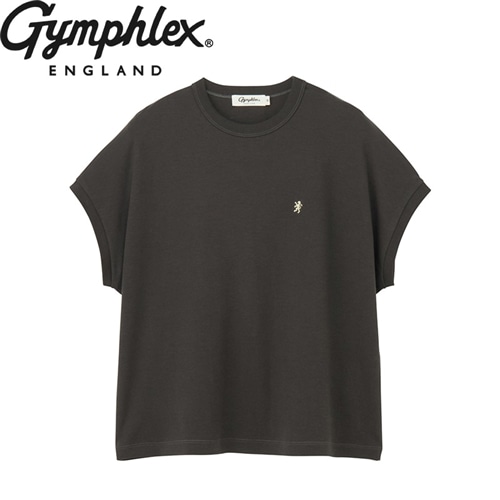 Gymphlex ジムフレックス スリーブレス Tシャツ ダークチャコール