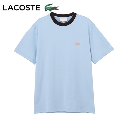 LACOSTE ラコステ リンガーTシャツ ライトブルー(ライトブルー): 通常