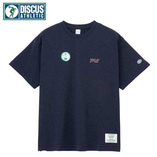 DISCUS ディスカス グラフィックTシャツ(ネイビー): 通常| プラザ