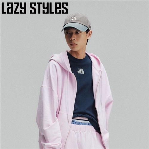 Lazy Styles レイジースタイルズ オーバーサイズ Tシャツ ネイビー
