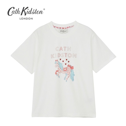Cath Kidston キャス キッドソン Tシャツ ホース