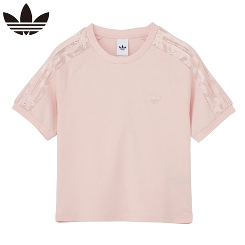 adidas アディダス レースTシャツ ピンク(ピンク): 通常| プラザ