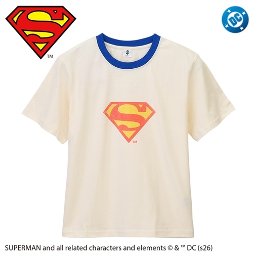 SUPERGIRL スーパーガール Tシャツ レッド (ベーシック)(レッド): 通常