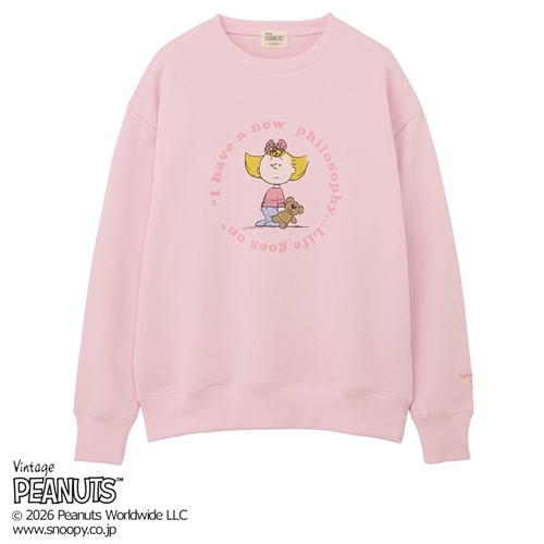 スヌーピー PEANUTS サリースウェット ピンク(ピンク): 通常| プラザ