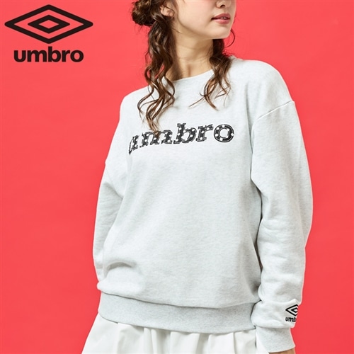 umbro アンブロ ドットスウェット(ブラック): 通常| プラザオンライン