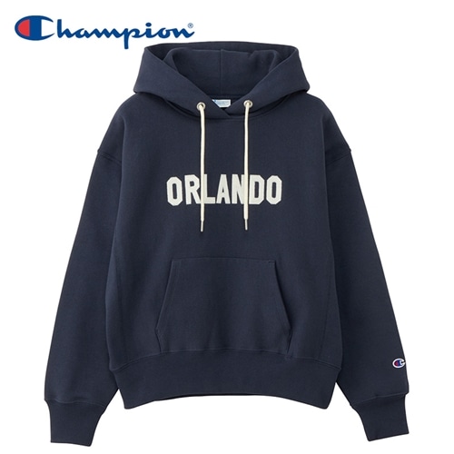 Champion チャンピオン フード付きスウェット ダークネイビー(ダーク