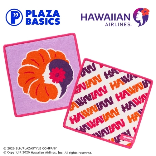 PLAZA BASICS HAWAIIAN AIRLINES ハワイアン航空 シェニールタオル